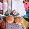 custom printed burger paper for fast food packaging