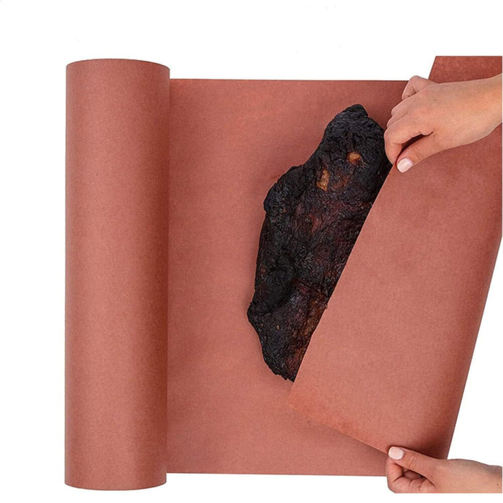 pink butcher paper roll for BBQ and meat wrapping
