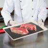 Black steak paper